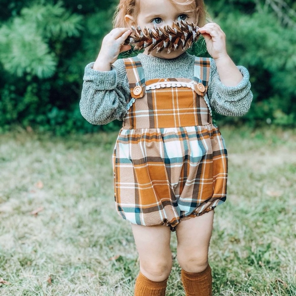 Handmade Fall Romper